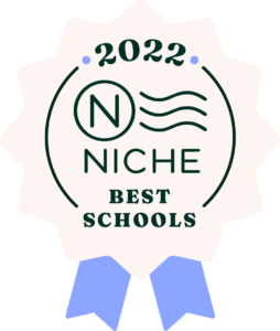 Niche 2022 Best Schools Badge Light